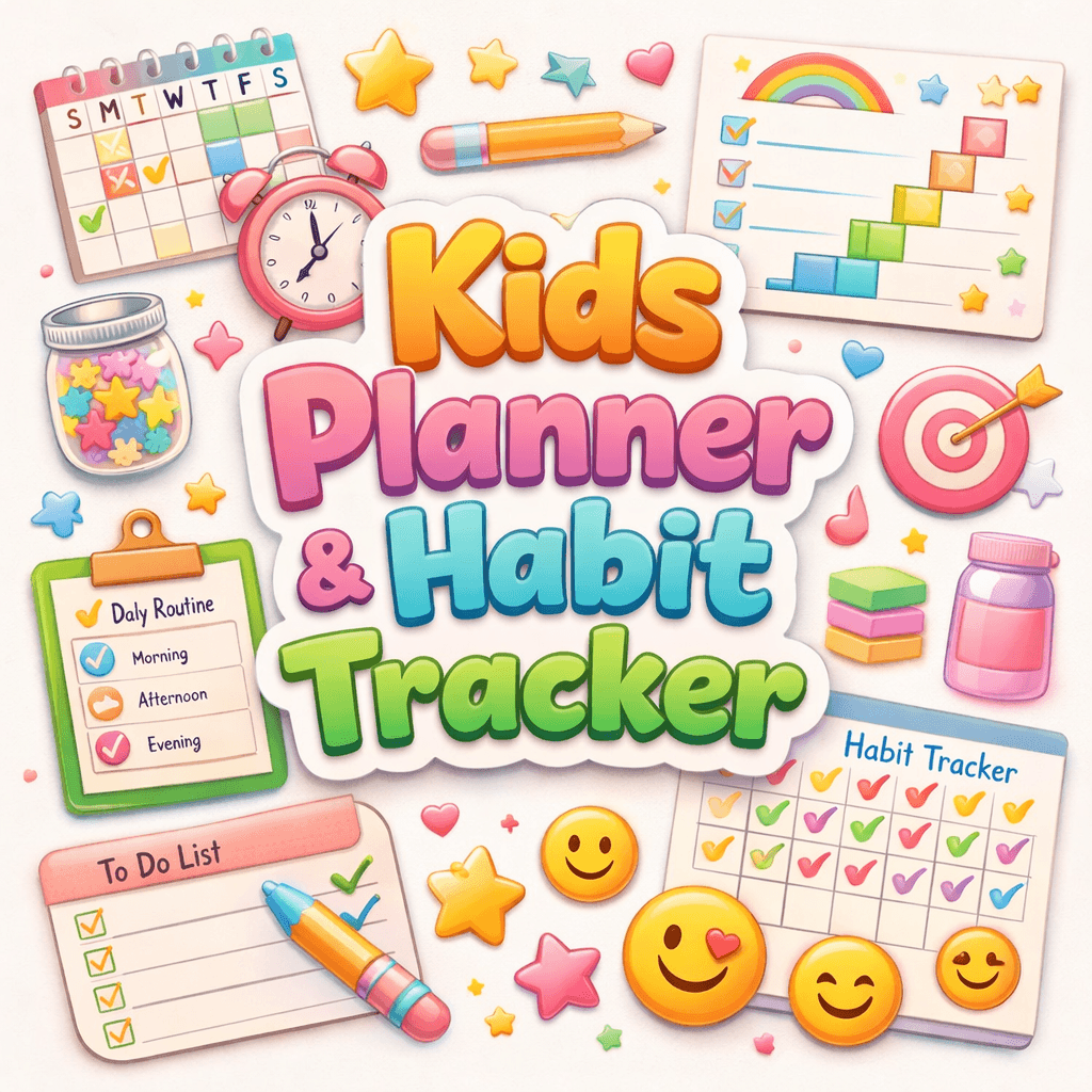Kids Planner & Habit Tracker