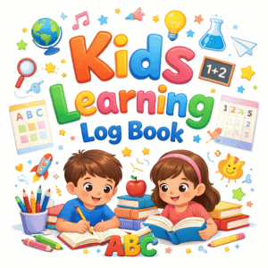 Kids Learning Log Book