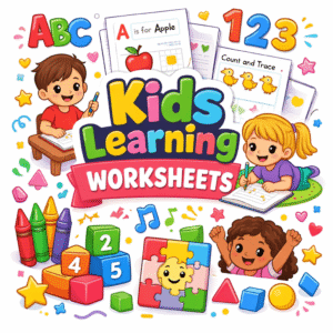 Kids Learning Worksheets