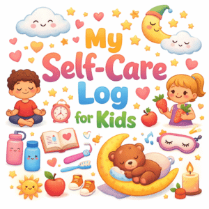 My Self-Care Log for Kids