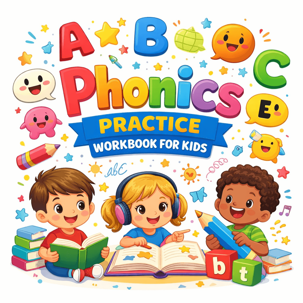 Phonics Practice Workbook for Kids