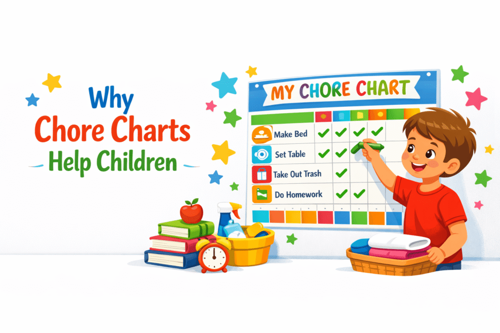 Why Chore Charts Help Children Build Responsibility and Positive Habits