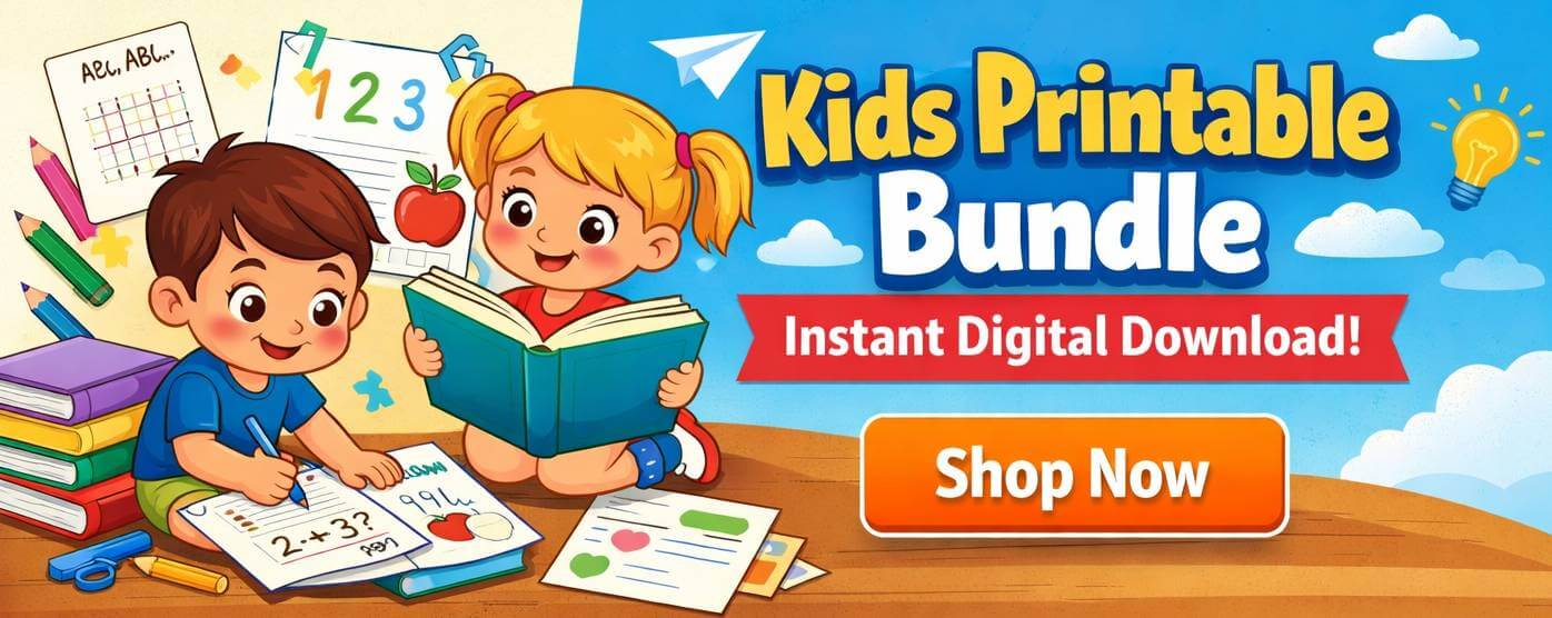 Kids Learning Printable Bundle